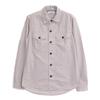 STONE ISLAND 671511101 One-point embroidered shirt tops M beigeUsed
