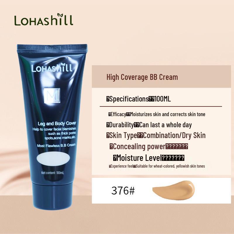 Koreanische lang anhaltende feuchtigkeitsspendende BB-Creme: Wischfest, Kein Abfärben, Dünnes Make-up, Kein Verklumpen
