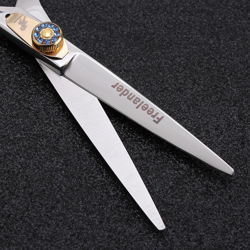 6.0 Inch Freelander, Gem Screw, Hair Scissors, Hair Scissors, Flat Scissors, Bangs Scissors, Tooth Scissors, Thin