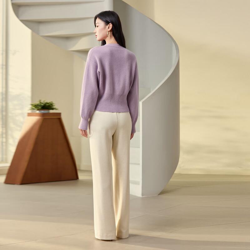 ELLASSAY Women's High-Waisted Straight-Leg Pants EWB364K00300