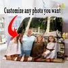 Customize Photos Personalized Picture Blanket Lightweight Customizable Blanket Warmthful Decor Versatile for Chair Living Room Couch Home Decor