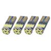 10pcs Super Bright T10 License Plate Light 168 12V Car LED Reading Bulbs 194 4014-15SMD Interior Lamps