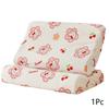 1pc Soft Skincare Cotton Latex Pillowcase Bedroom Memory Foam Curved Sleeping Pillow Case Cartoon Washable Bed Supplies Decor