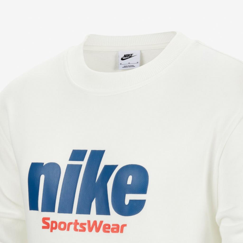 Nike Sweatshirt Sportswear Club Sail White Kids' HQ3744-133