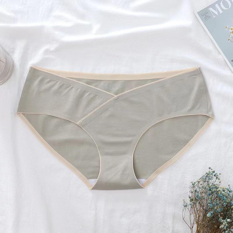 

Бесшовные хлопковые трусы-слипы для беременных больших размеров с антибактериальным эффектом XXL (146–165 jin)