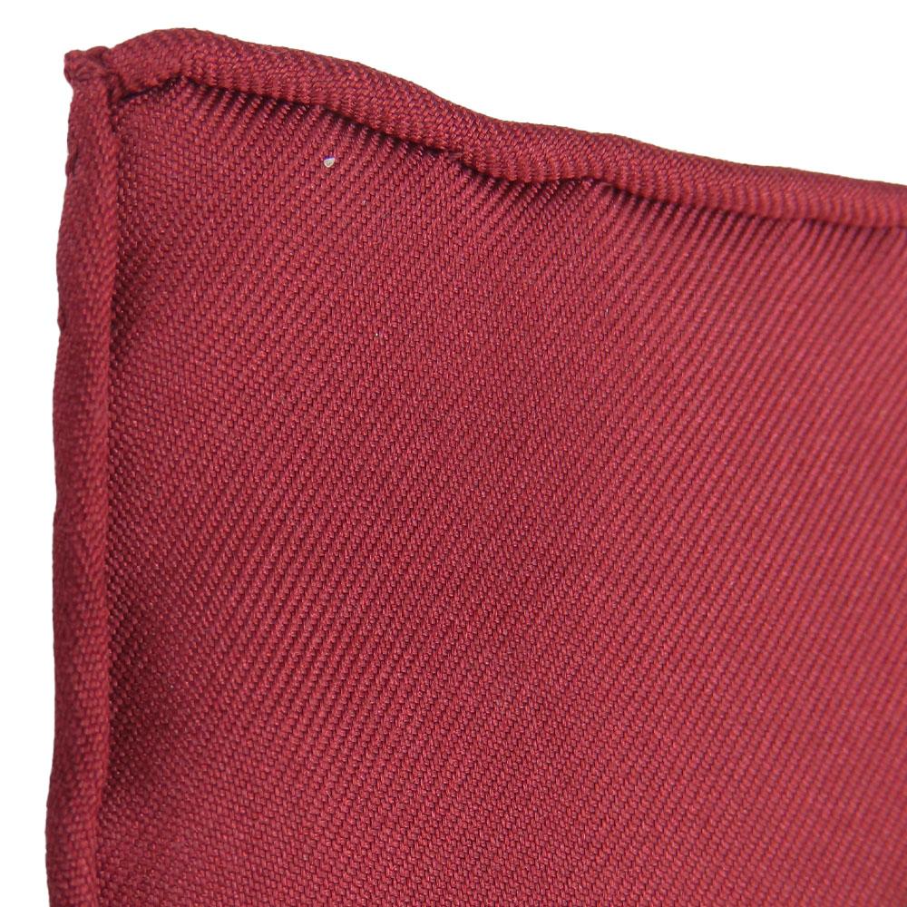 Gebrauchter HERMES Schal Calle 90 Seide Rot Weiß Modisch