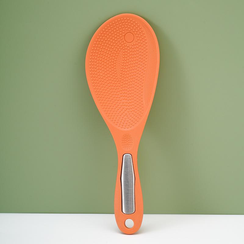 

High-Temperature Non-Stick Standable Rice Spoon помаранчевий