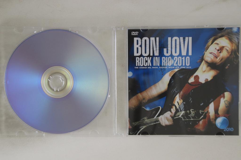DVD BON JOVI - Rock In Rio 2010 NONE NOT ON LABEL Unknown Rock Used