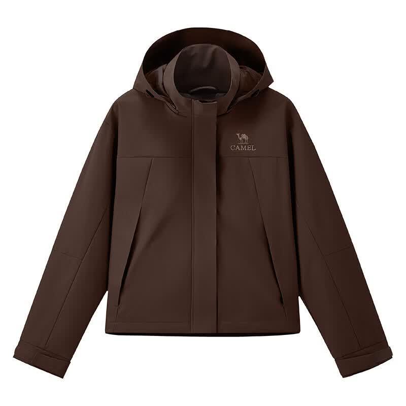 CAMEL Women's Windproof Water-Repellent Casual Jacket