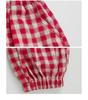 Girls' Plaid Pants Set - Spring/Autumn 2025 Collection - Trendy Apple Design Outfit