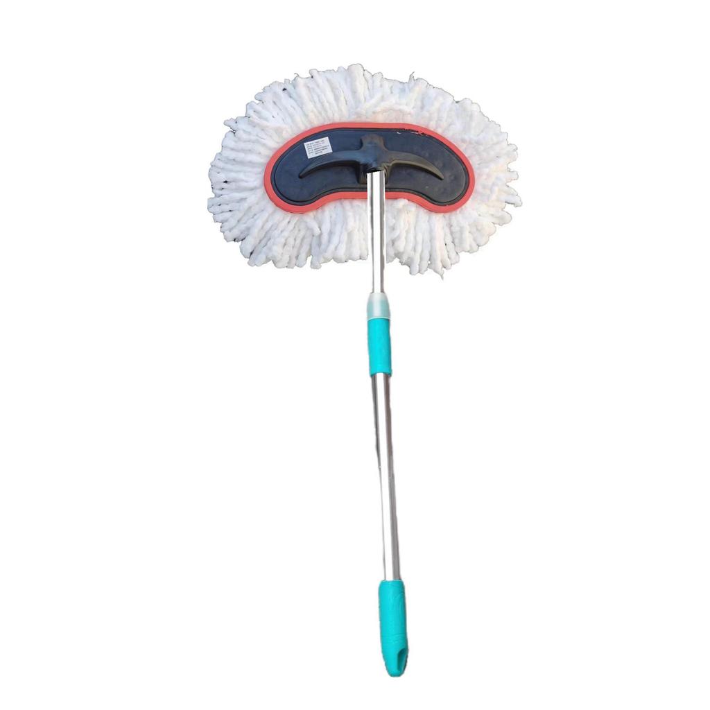 Bright Star Długi Uchwyt Szczotka do Mycia Samochodów - Mop z Miękkim Włosiem do Dużych Pojazdów