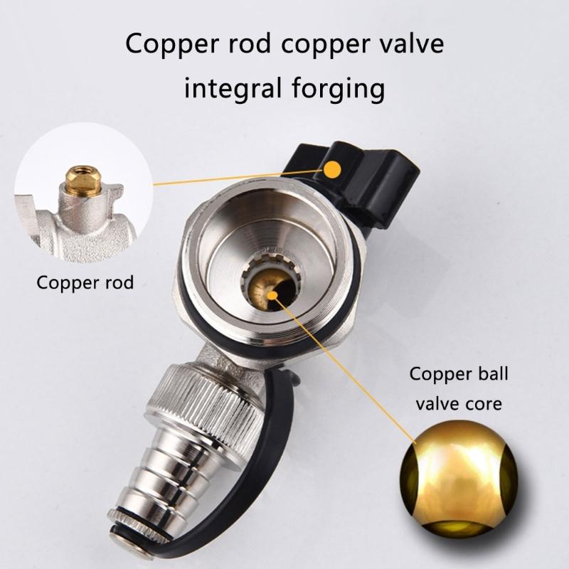 Kompaktowe Zawory Spustowe do Grzejników z Podwójną Funkcjonalnością Łatwe w Obsłudze Miedziane Zawory Spustowe do Domowych Systemów Grzewczych