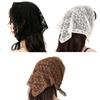 Classical Pattern Bandana Scarf Headscarf Multipurpose Fashion Accessory Polyester Fabric Hollow Out Design