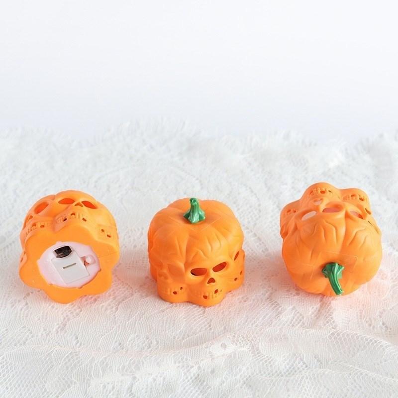Halloween LED Skull Pumpkin Candle Light Party