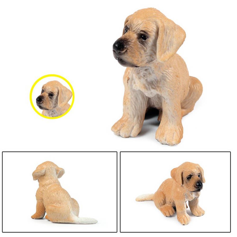 Gift Mini Farm Decoration Simulation Dog Accessories Miniature Ornaments Animal Model Figurines