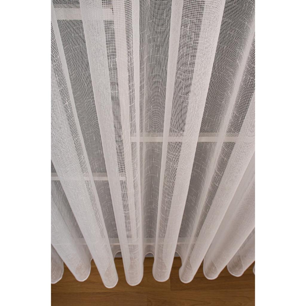 Leinen-Tüll-Vorhang Perdemoda Ultra Weight 1/3 häufig plissiert