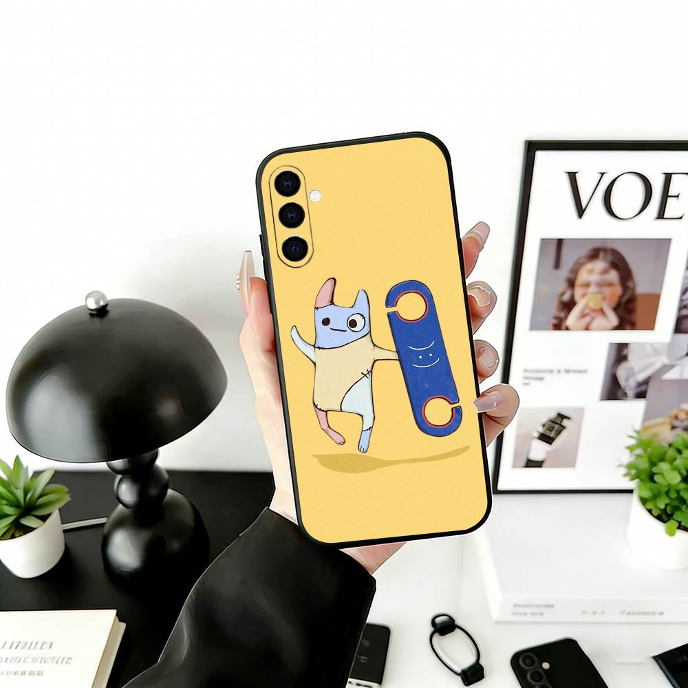 B-Bad B-Buddy TV Series Phone Case Black Silicone Soft For Samsung Galaxy A73,A72,A71,A70,A53,A52,A51