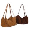 Leather Women's Bags New Large-capacity Tote Bags Commuter Relaxation Pillow Bags Frosted Cowhide Shoulder Bags Women