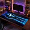 Malmö FF Custom Large Mouse Pad, Personalized Name Text Print, Football Logo Non‑Slip Desk Mat Gaming Gift