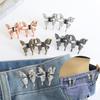 Bottone Jeans Farfalla Clip Regolabili per Pantaloni Gonne Stringivita Fibbia Bottone a Pressione Regolatore Spilla Pantaloni Bottone Retrattile
