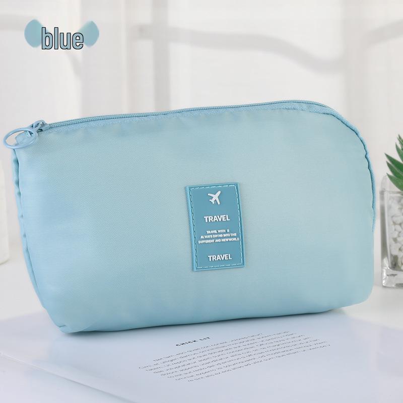 Popular Travel Cable & Earphone Storage Box - Mini Portable Charger & Electronics Organizer озеро синий