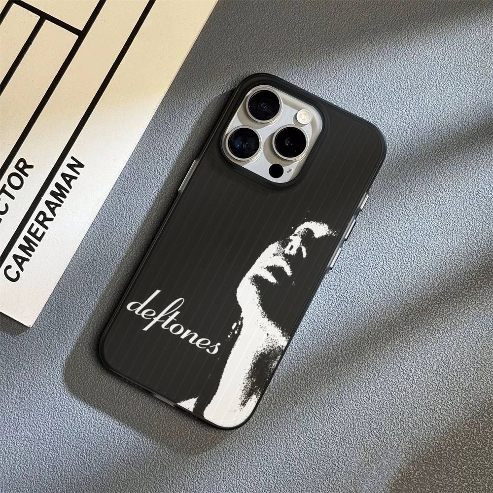 

Band D-Deftones Phone Case For iPhone 17 16 15 14 13 12 11 Pro Max Plus Corrugated Bumper Back Cover Shell iPhone 14