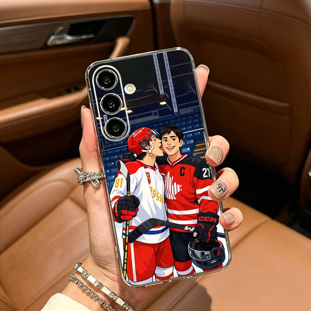 H-Heated Rivalry Shane - Ilya Phone Case For Samsung Galaxy A71,A70,A52,A51,A40,A30 Transparent Cover