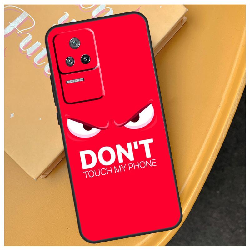 Berühre mein Handy nicht Hülle Für Xiaomi 17 Pro Max 14 15 Ultra 13T 14T 15T POCO X7 X5 X6 Pro F5 F6 F7 F8 Ultra Hülle