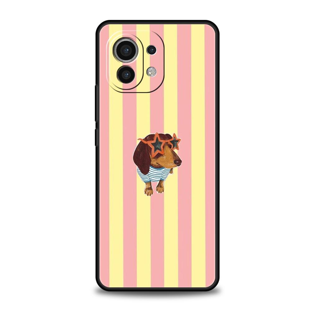 

Чехол для телефона Cover для Xiaomi Mi 17 15 14 13 12 11 Ultra 15T 14T 13T 12T 11T Pro Lite 5G Мягкий ТПУ Capas Милый Мультяшный Собака Funda Сумка Xiaomi 17