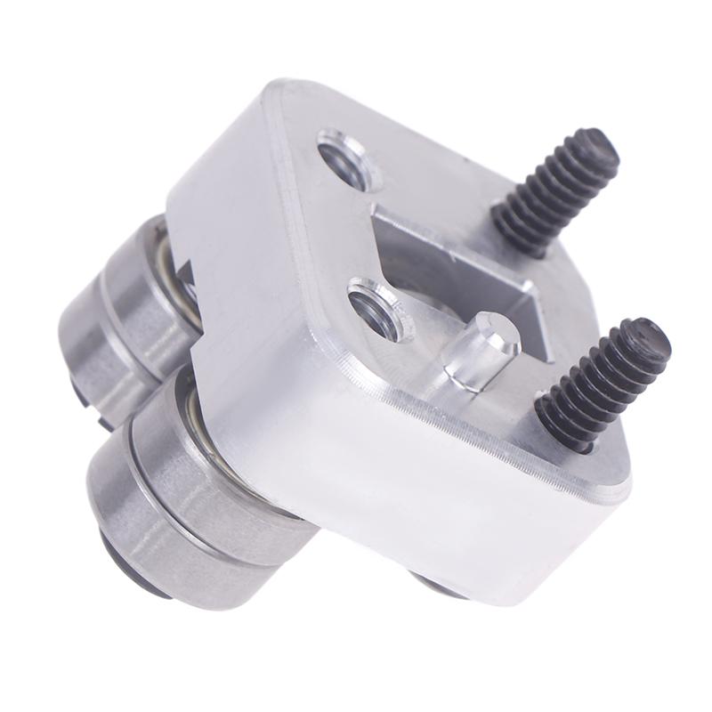 Zestaw tylnej rolki prowadzącej 42-28-0025 Piła taśmowa Srebrny Metal Tylna rolka prowadząca Do 2729-20 6232-20 6238-20 Piła taśmowa głębokiego cięcia Ac/Dc