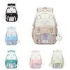 Large Capacity Cartoon Backpack Student Backpack Womens Leisure Use Educational