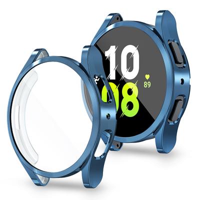 Flexible TPU-Vollabdeckung für Samsung Galaxy Watch 5 Pro 4 Hülle 40 mm 44 mm 45 mm Displayschutzschale Leichte Stoßstange