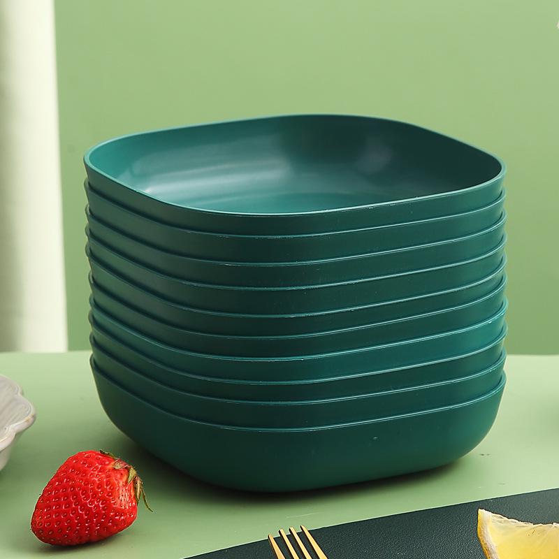 Japanese-Style Creative Plastic Bone Dish with Base