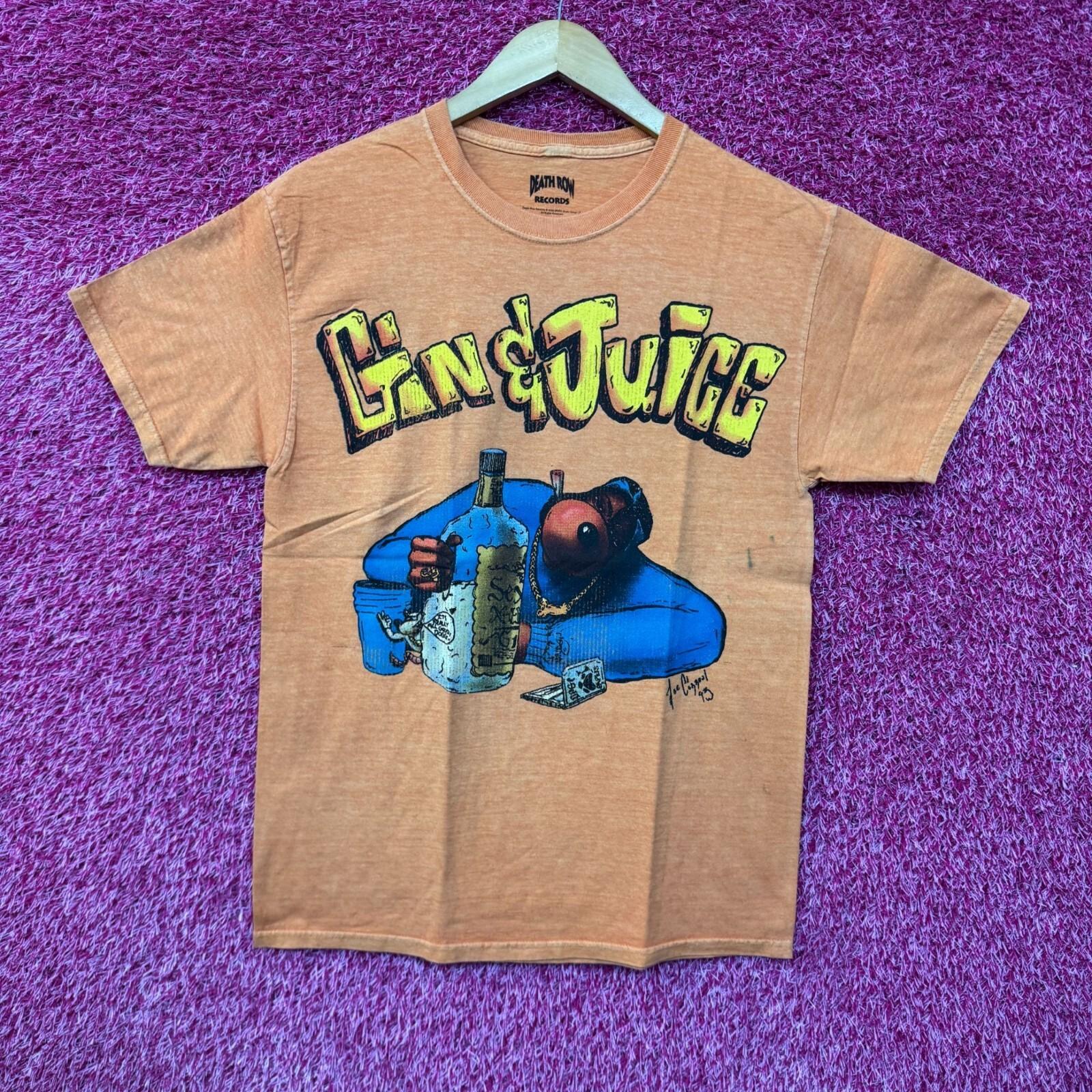 

Snoop Doggy Dogg Gin Juice Album Cover Art Hip Hop Tee M XXL