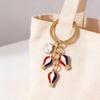 Keychain Hot Air Balloon Charm Compact Size Lightweight Zinc Alloy Key Chain Christmas Valentine Birthday Anniversary Accessories