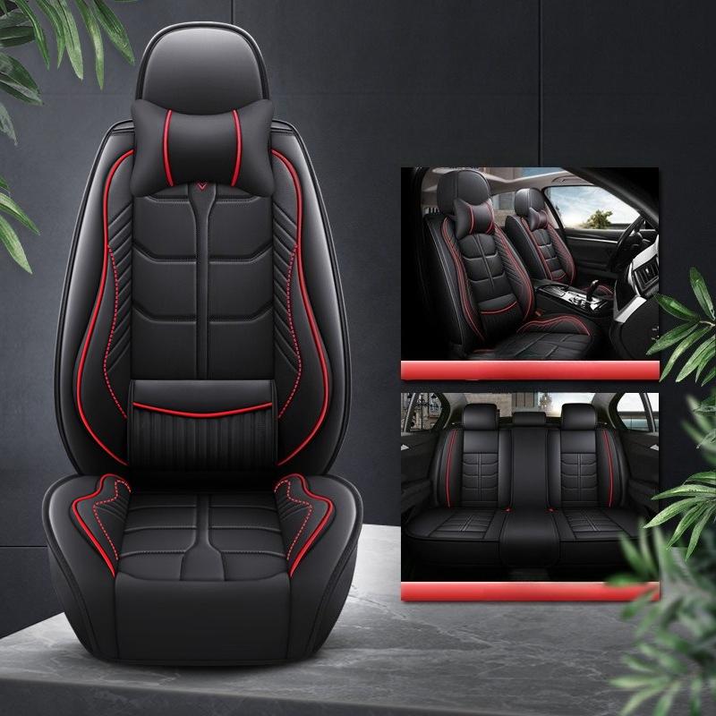 5-Seat Luxury Car Seat Cover, New, Advanced, Four Seasons, , All-Inclusive, Full Coverage, One-Piece, Breathable, Car Seat Protective Jacket