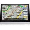 2024 Edition 9 Inch Portable Navigation Car Navigation Track Mode Equipped with One Seg Compatible with 12V24V Free Map Updates for 3 Years Ru