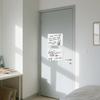 3 Pack Dry Erase Board Stickers Magnetic Free, 12"x8" Restickable Dry Erase Sheets No Residue for Wall/Refrigerator/Door/Cabinet, Adhesive