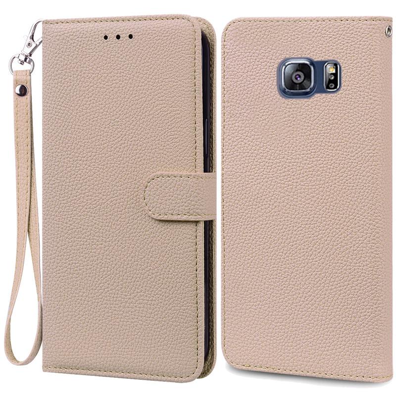 S6 Edge Case For Samsung Galaxy S6 Edge Case G925 Leather Flip Wallet Case For Samsung S6 S 6 edge Case G920 Wallet Cover Fundas