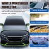 Magnetiskt snöskydd för bilvindruta 4-lagers vindrutsskydd Vinter Snö Is Sol Frostskyddsskydd för de flesta fordon SUV Lastbil