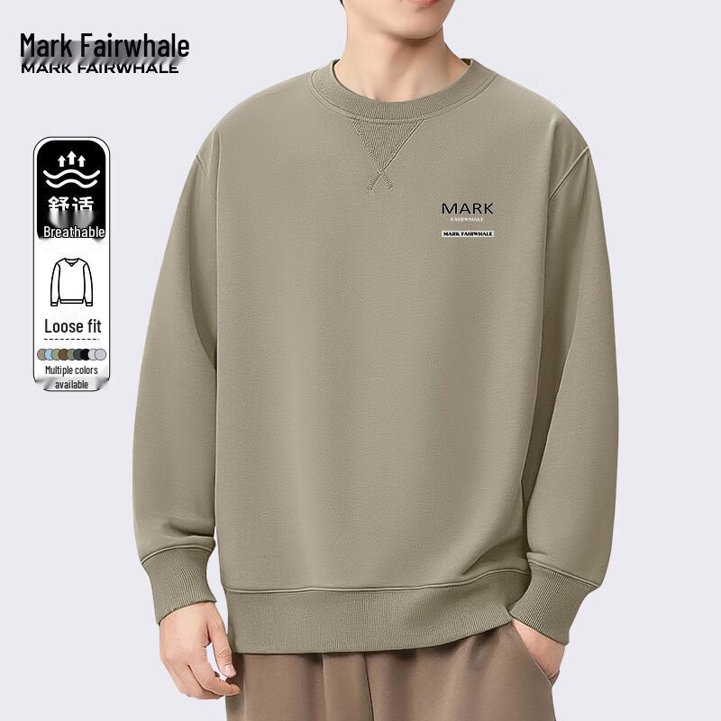 

Mark Fairwhale Men s Casual Round Neck Sweatshirt 4XL