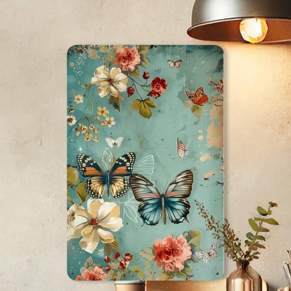 Vintage Metal Tin Sign Wall Art Home Decor Bar Cafe Farmhouse