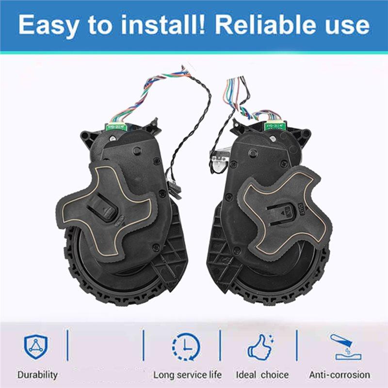 A83G-Left & Right Drive Wheel Assembly For Dreame X40 Ultra Enhanced Version Vacuum Cleaner Replacement Parts Vacuum Wheels