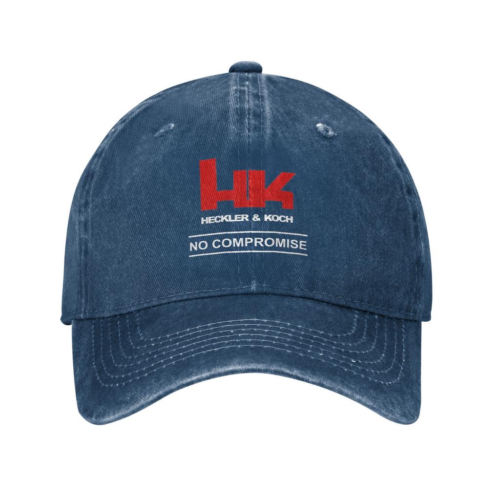 Heckler and Koch Firearms Casual Baseball Cap For Women Men No Compromise With HK Hat y2k Cool Sunscreen Caps