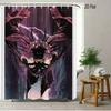 Batman Comic Book Battle Scene Waterproof Shower Curtain, Superhero Bathroom Decor With Kraak Sound Effect For Fans