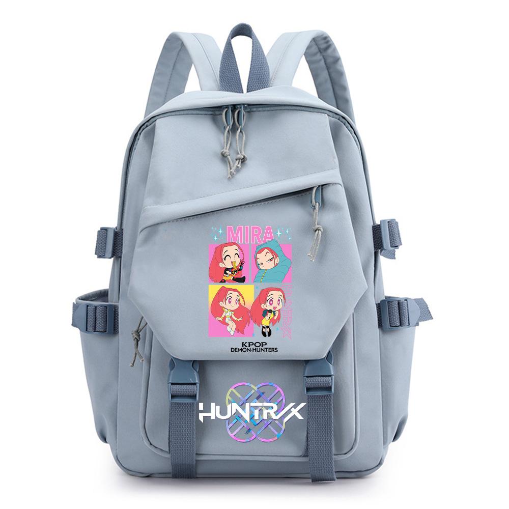 Cartoon K-pop Demon Hunters Printed Backpack for Teenager Boy Gril Schoolbag Children Student Waterproof Bookback Women Waterprooftravel Bag Kid Gift