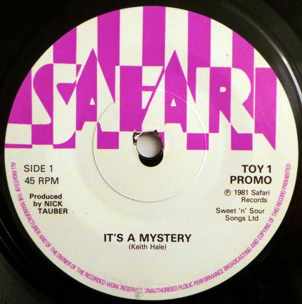 

7inch Record TOYAH - It s A Mystery TOY1PROMO SAFARI RECORDS 1981 UK Dance & Electronica Used