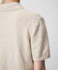 MUSINSA STANDARD WOMAN Women'S Linen Blend Textured Knitted Polo Shirt [Light Beige]
