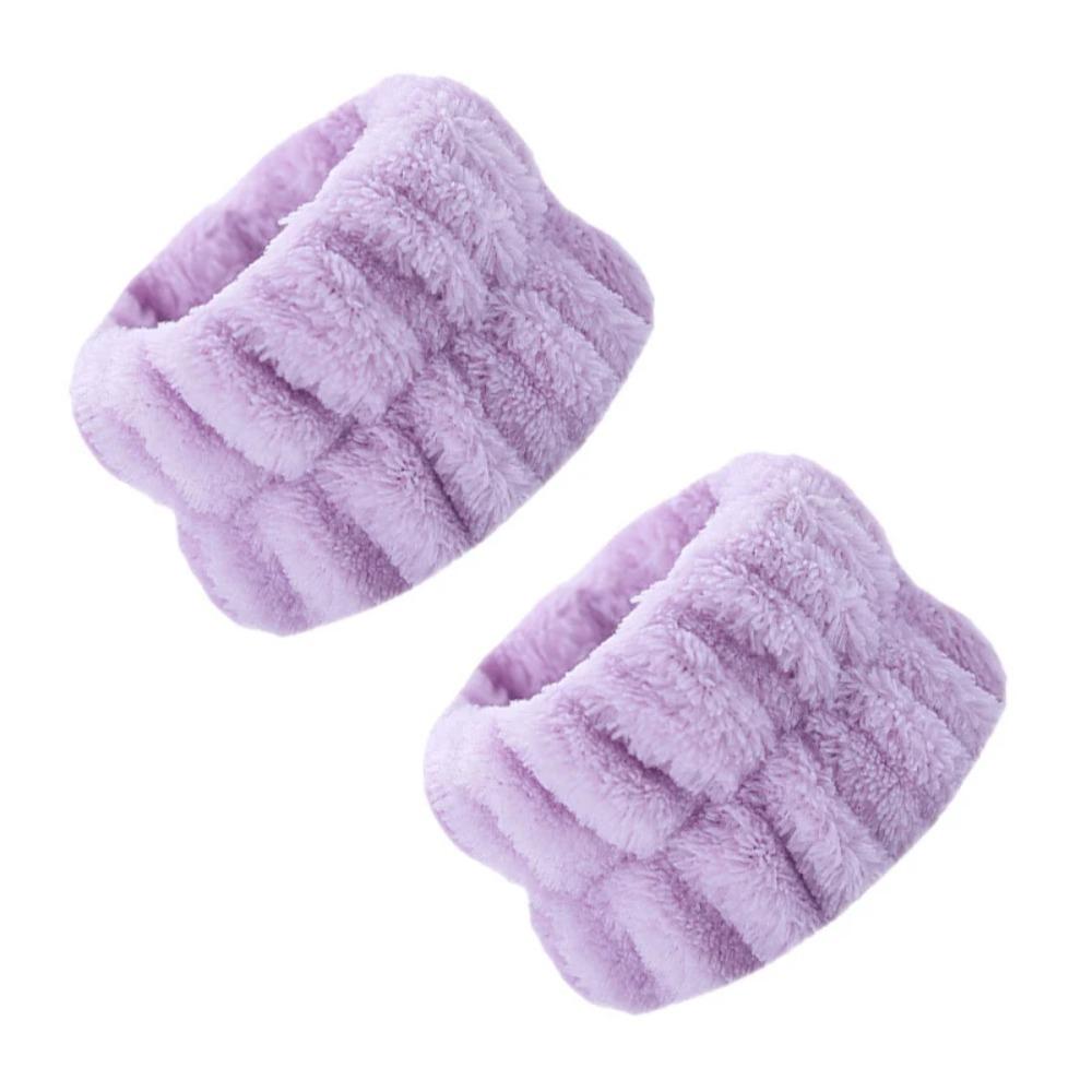 Absorbent Wrist Washing Wristbands Soft Microfiber Washband Towel for Wash Face Water Washing Prevent Wetness Wrist Belt