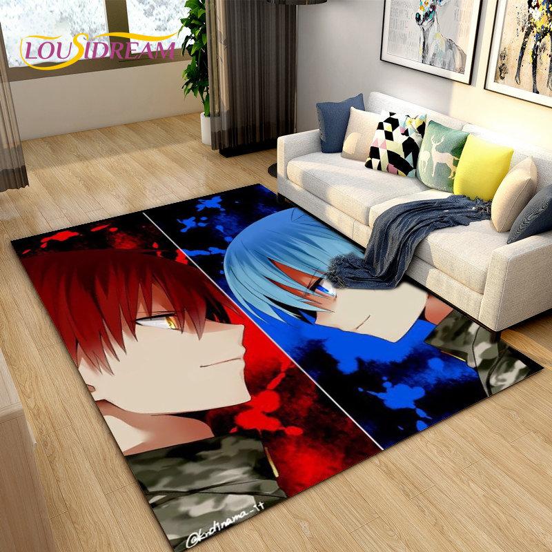 Assassination Classroom Octopus Teacher Area Rug,Carpet Rug for Living Room Bedroom Sofa Doormat Decoration, Non-slip Floor Mat
